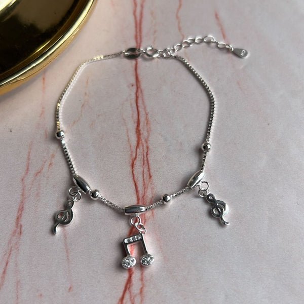 Pulsera Música Plata 925