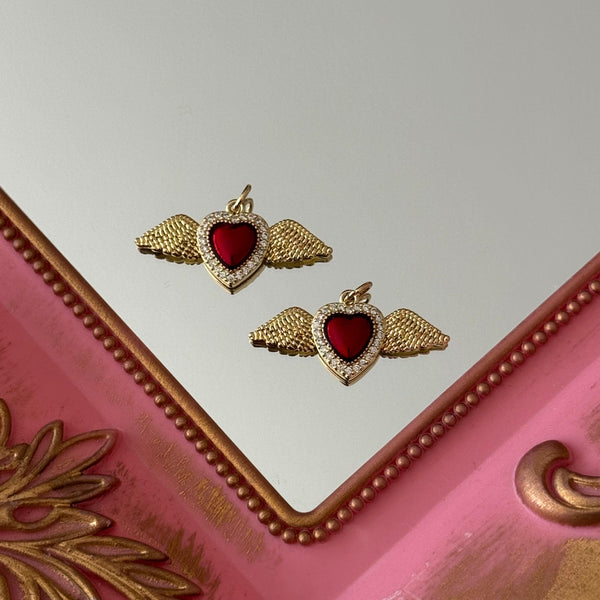 Charm Corazón Detente Alas II