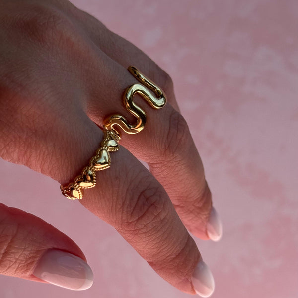 Anillos Baño de oro