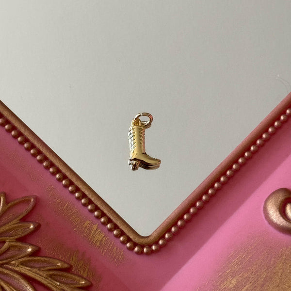 Charm Botita Baño de oro