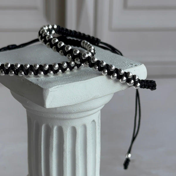 Pulsera Negra Balines