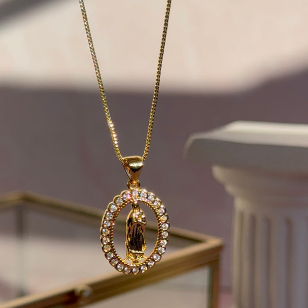 Collar Virgen de Guadalupe Circones