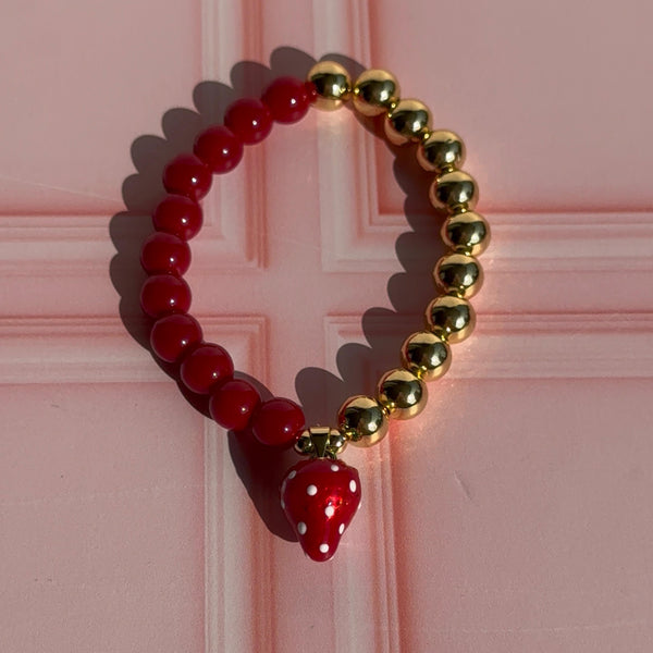 Pulsera Colección Roja - Frutilla