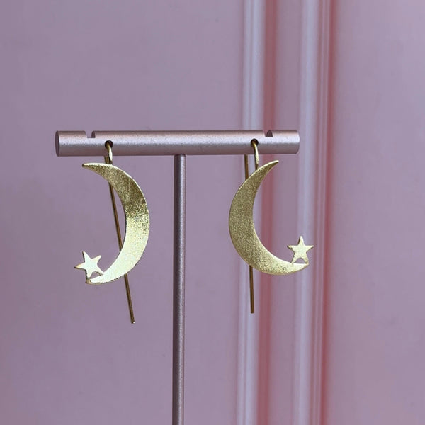 Aros Largos Luna y Estrella