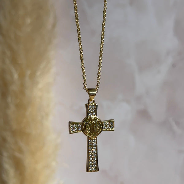 Collar Cruz y San Benito