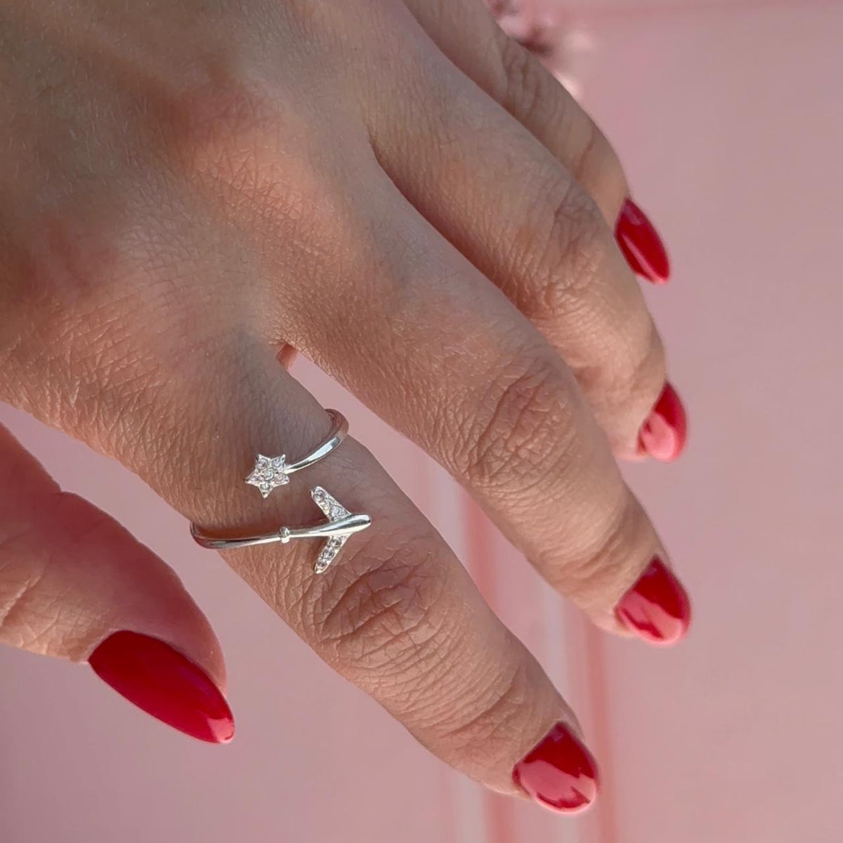 Anillo Avión y Estrella Circones