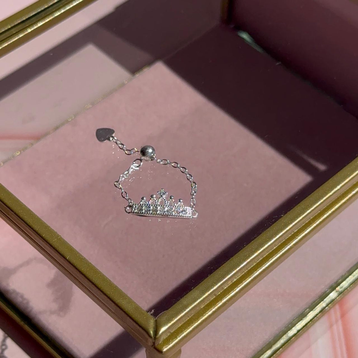 Anillo Cadena Plata 925