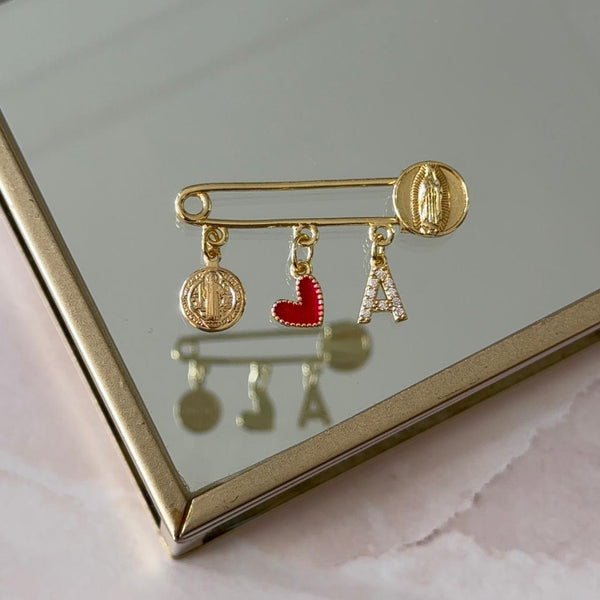 Prendedor Virgen de Guadalupe Personalizado