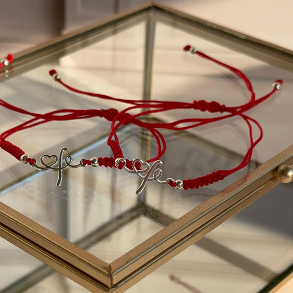 Pulsera Roja Fe