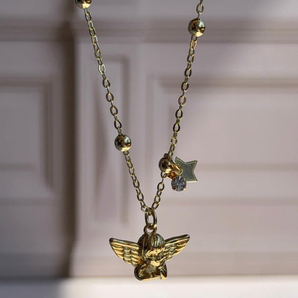 Collar Angelito, Estrella y Punto de Luz