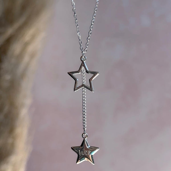 Collar Cascada Estrellas Luck