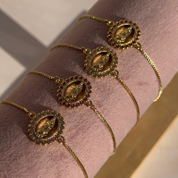 Pulsera Circones Virgen de Guadalupe