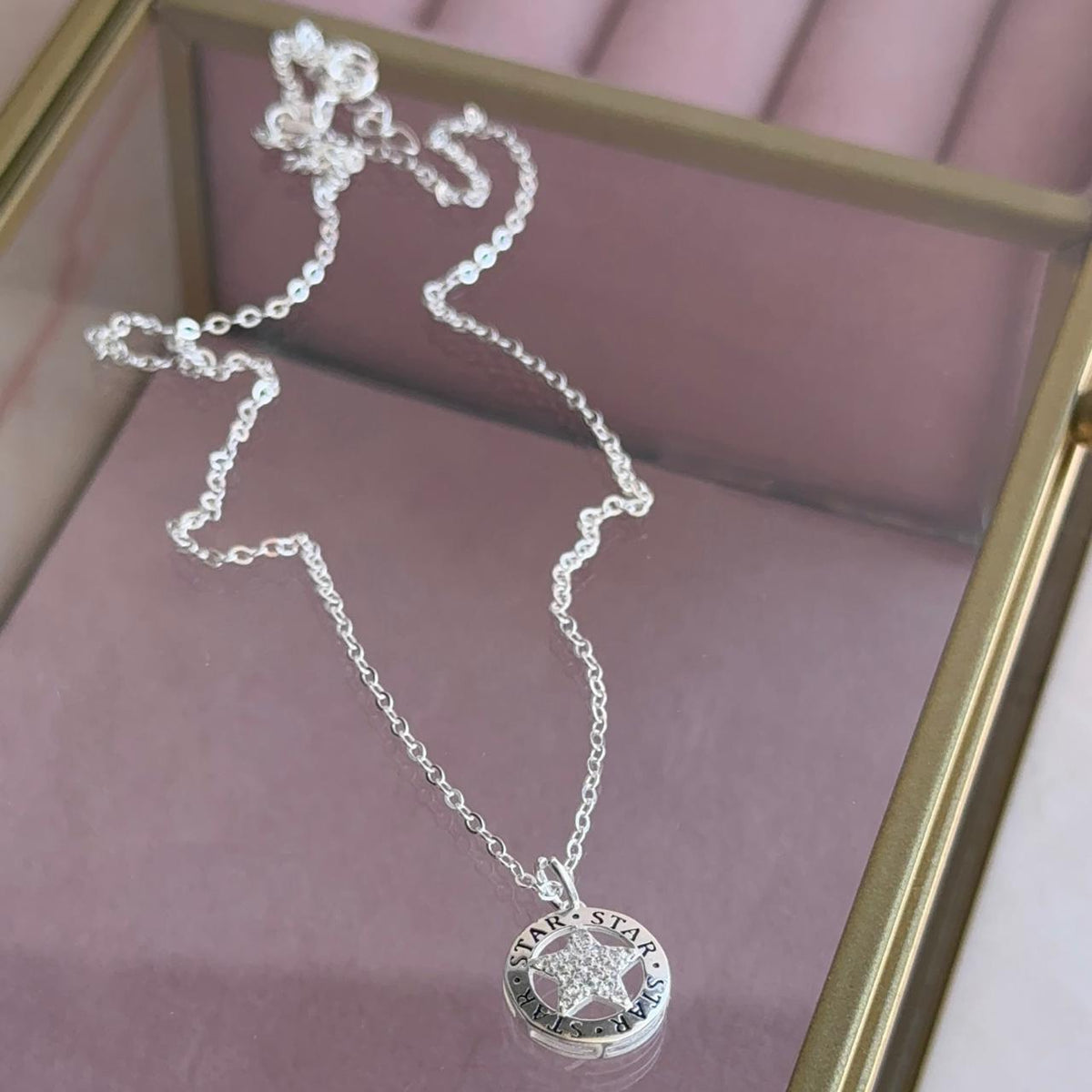 Collar Medalla Estrella Star