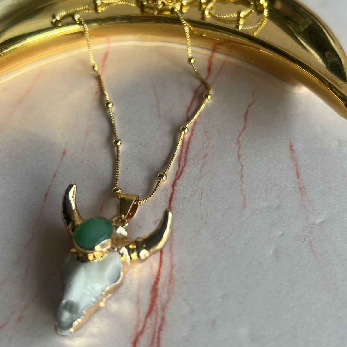 Collar Buey Piedra