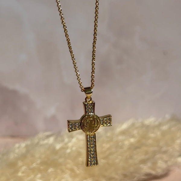 Collar Cruz y San Benito