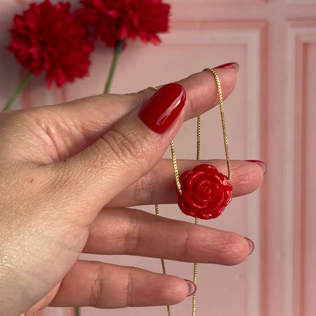 Collar Rosa