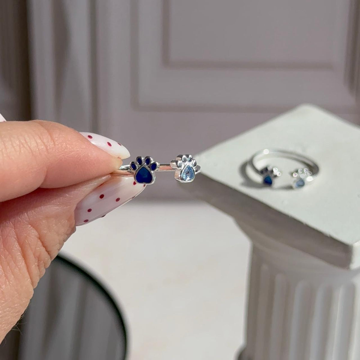 Anillo Patitas de Perro