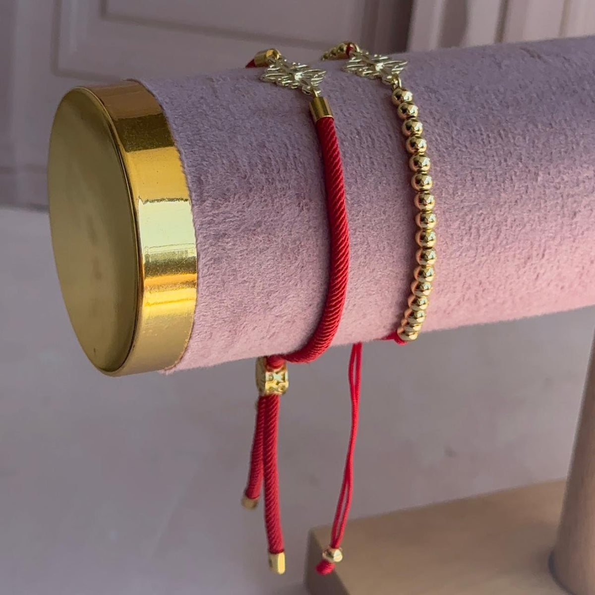 Pulsera Nudo de Bruja - Baño de oro