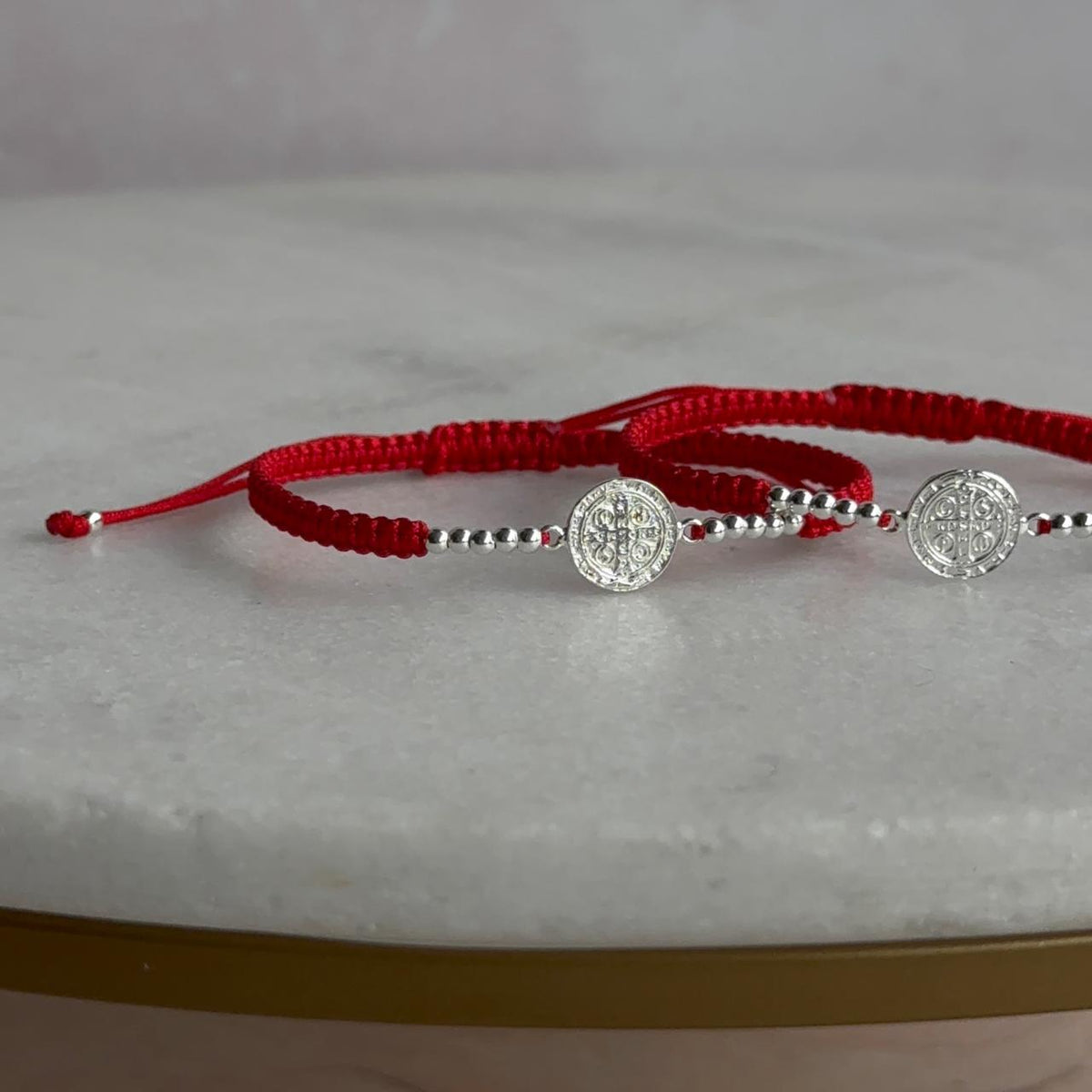 Pulsera Roja Cruz San Benito
