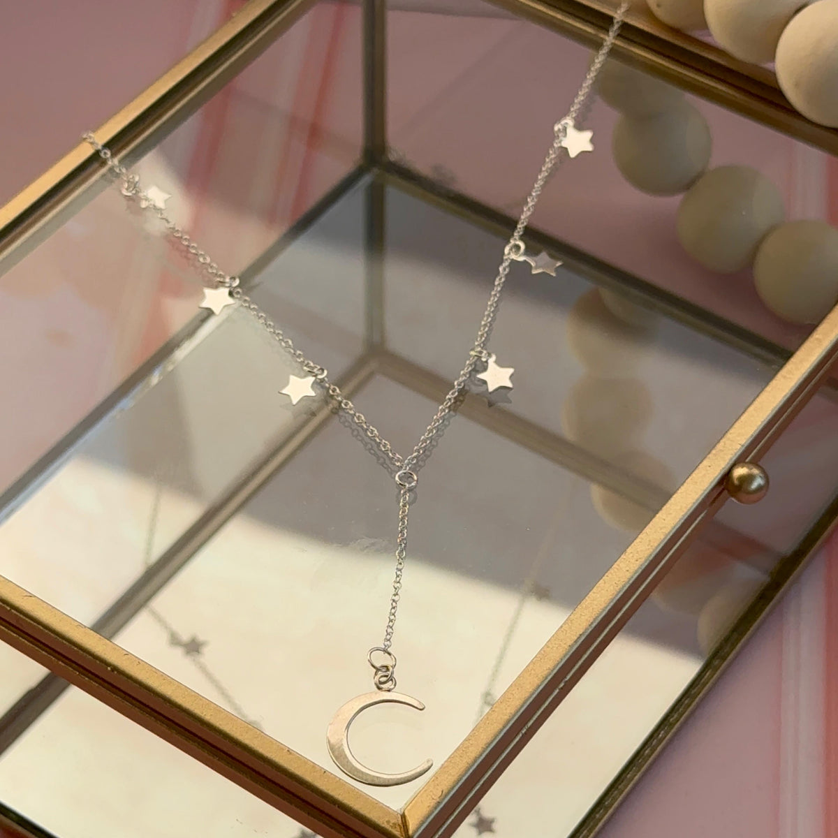 Collar Luna y Seis Estrellas