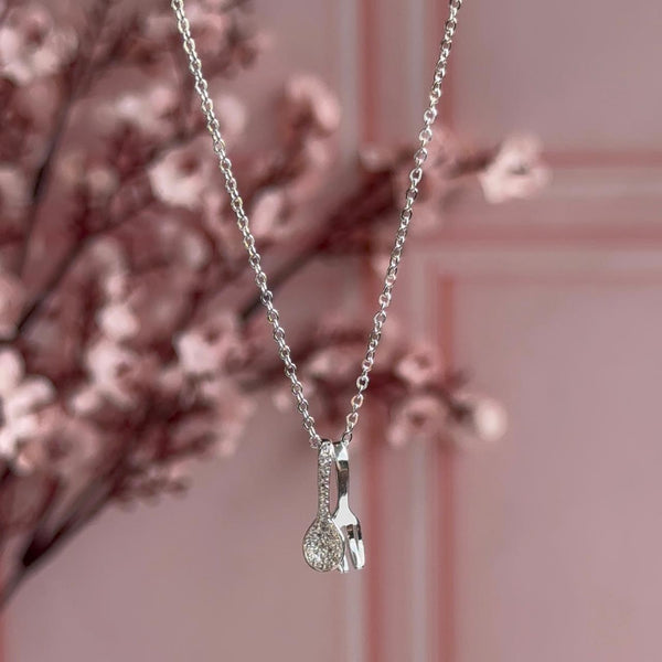 Collar Cuchara y Tenedor