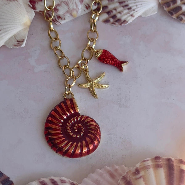Collar Charms Marinos