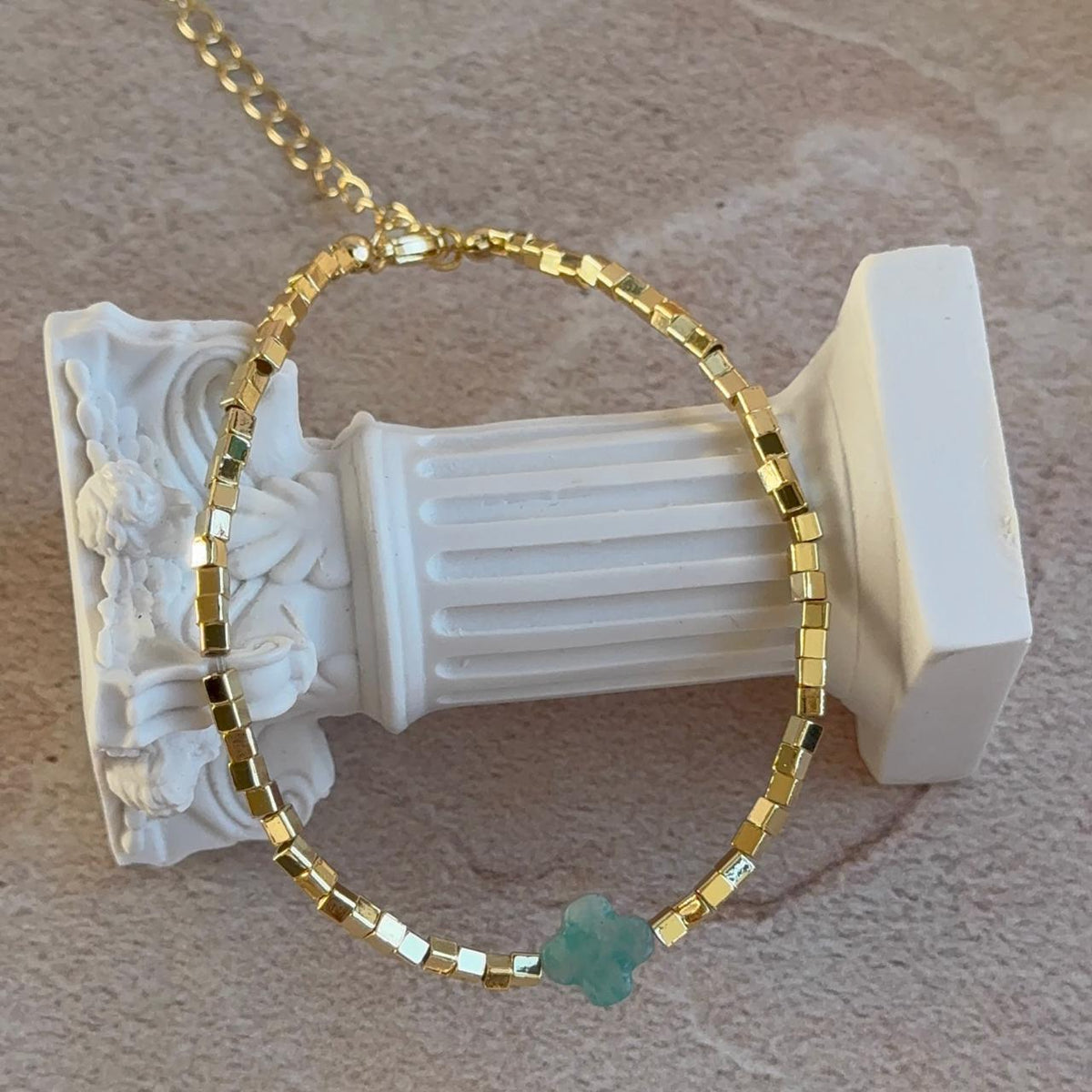 Pulsera Cruz Piedra