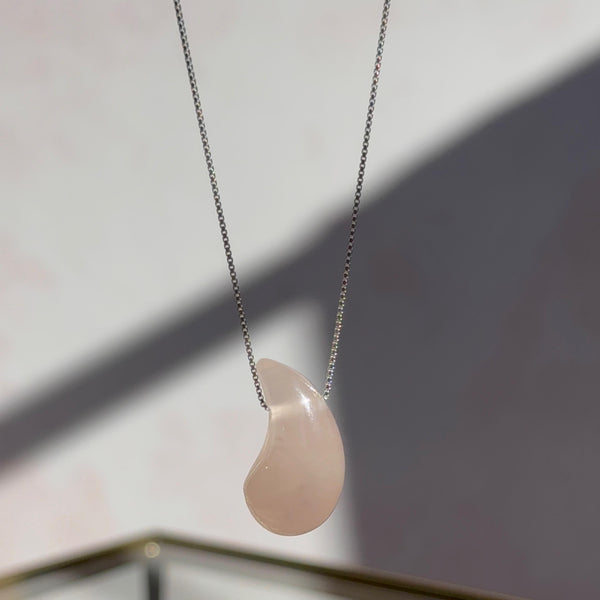 Collar Gota Cuarzo