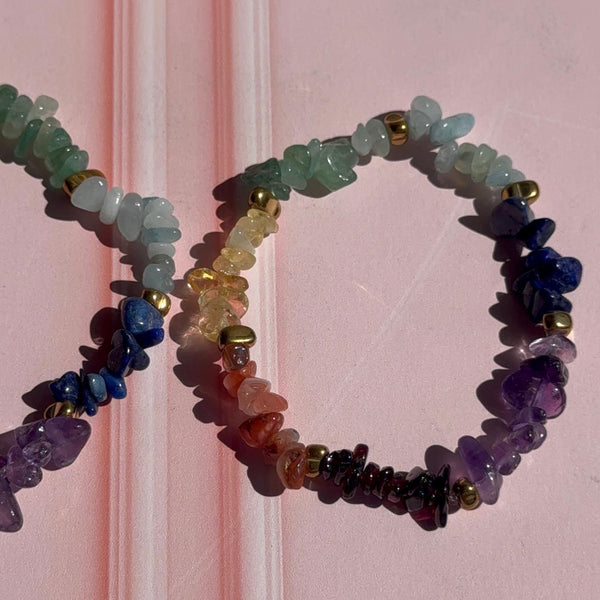 Pulsera Chips Cuarzo