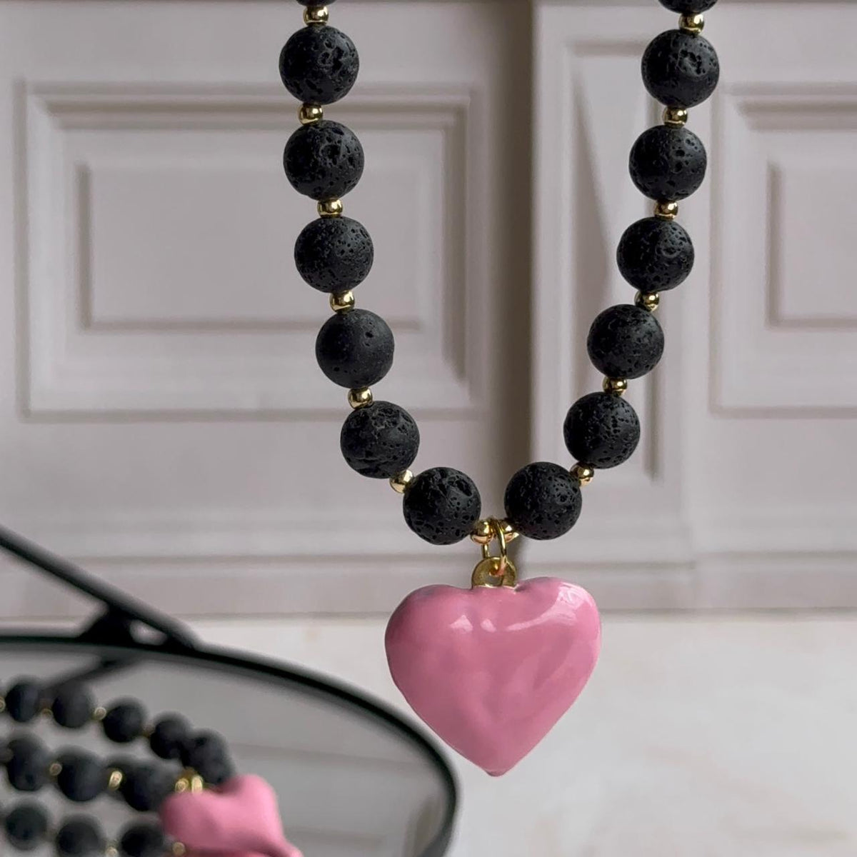 Collar Paula - Rosa