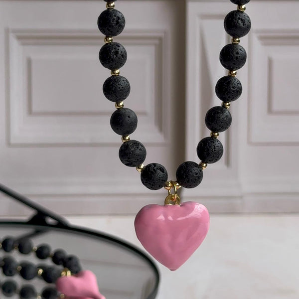 Collar Paula - Rosa