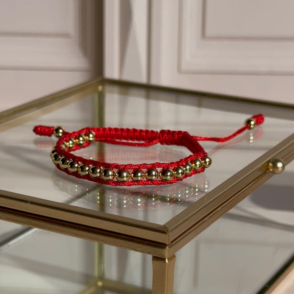 Pulsera Balines Baño de oro