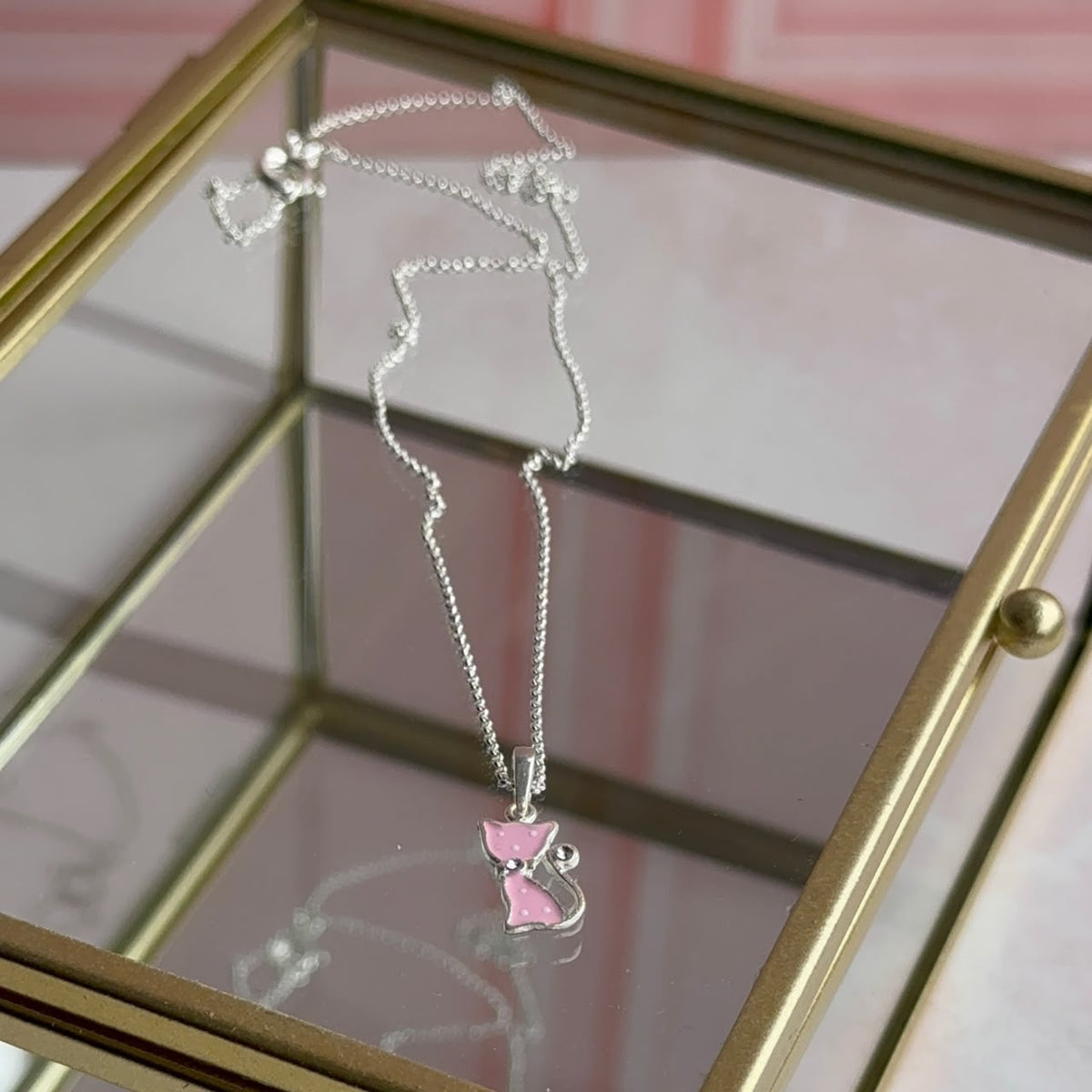 Collar Gatita Rosa