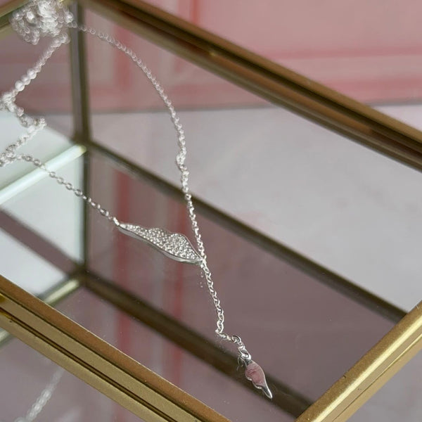 Collar Cascada Alitas