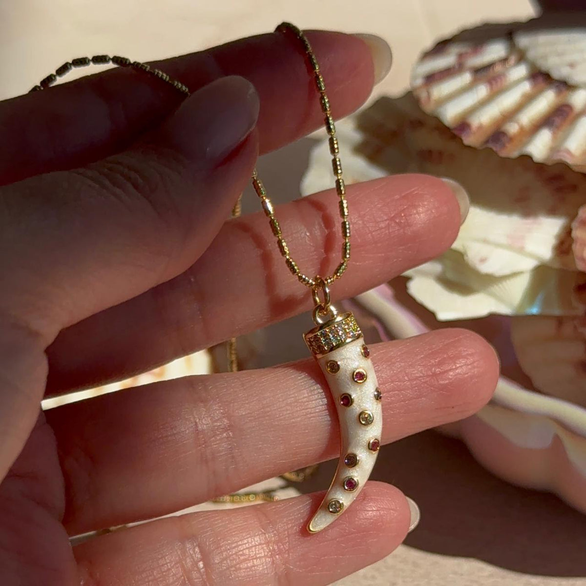 Collar Cachito Circones de Colores