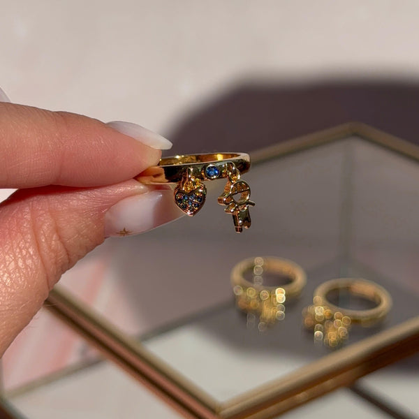 Anillos Corazón Hijo-Hija