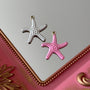 Charm Estrella de Mar Esmaltadas Baño de oro