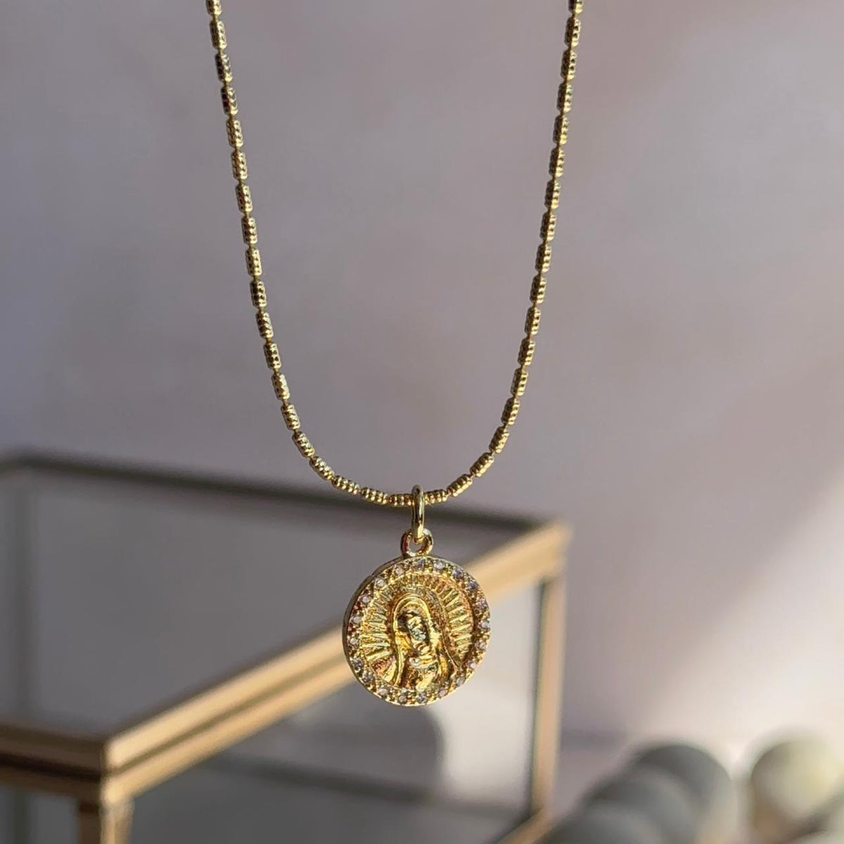 Collar Virgen María