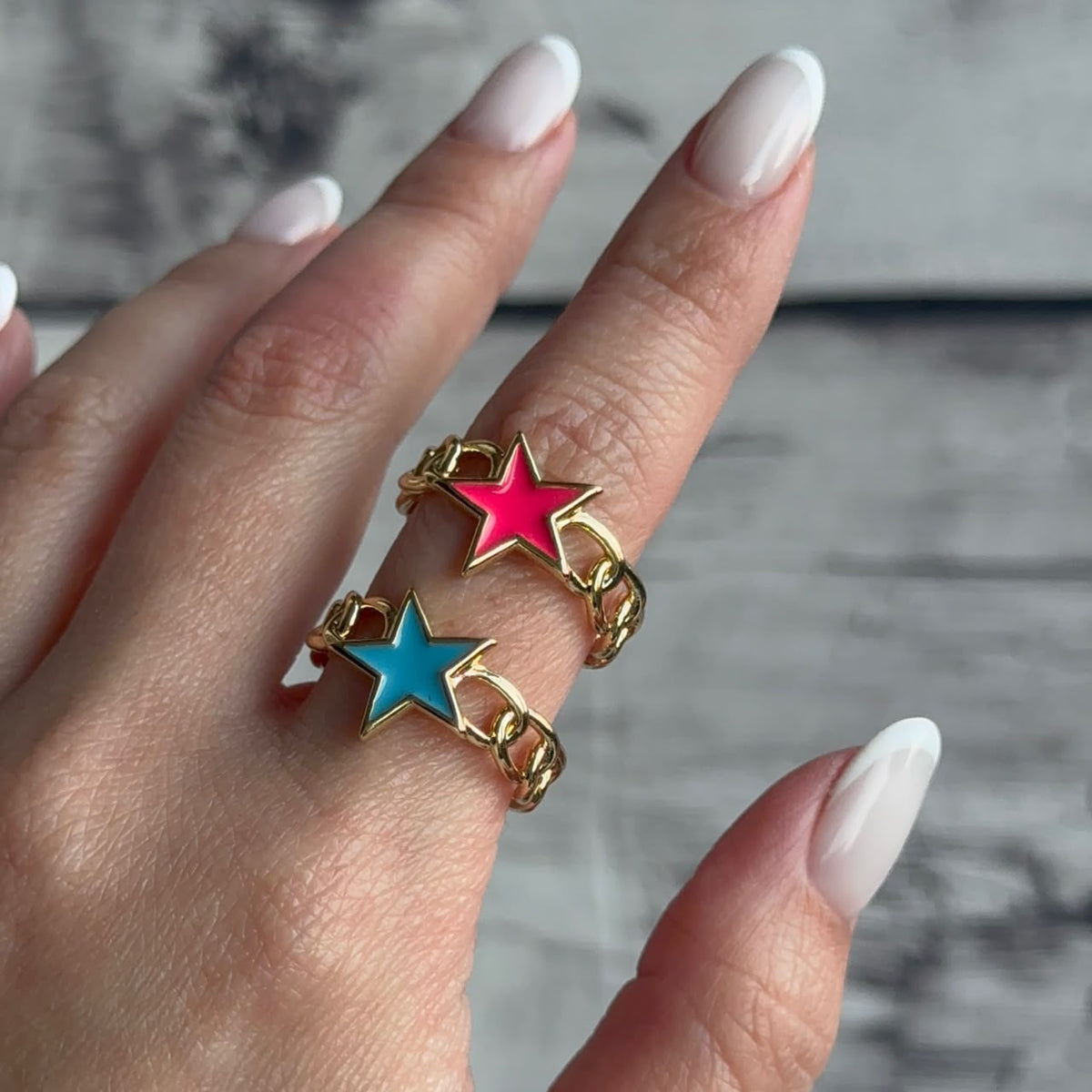 Anillo Estrella Colores