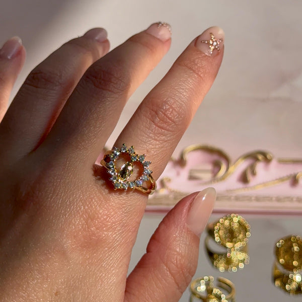 Anillo Corazón Virgen de Guadalupe
