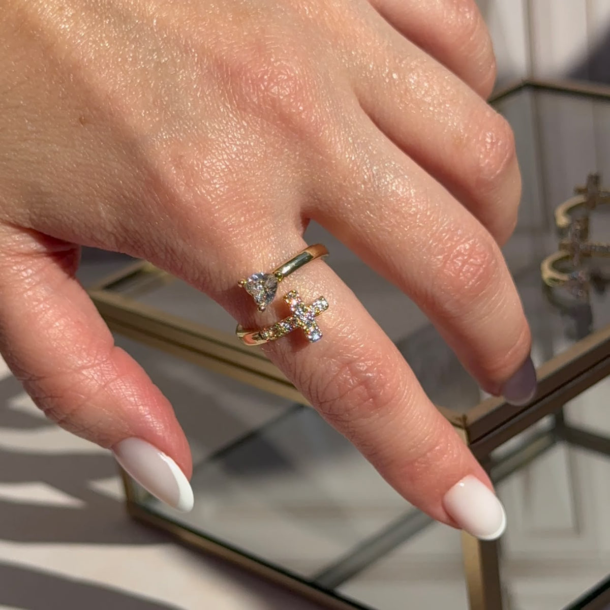 Anillo Cruz y Corazón