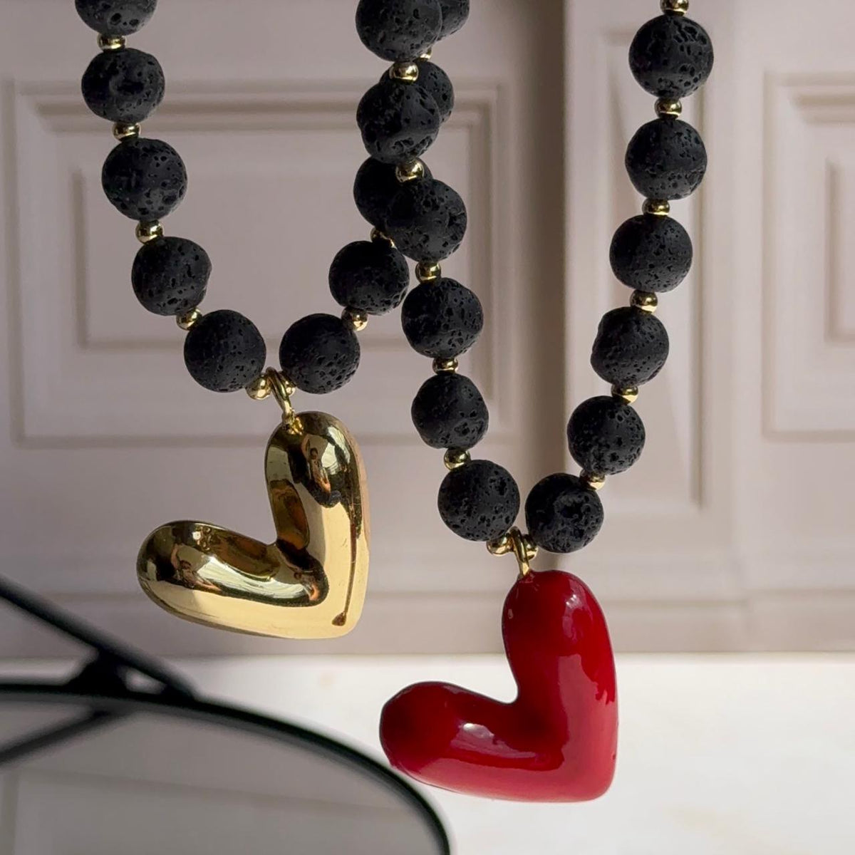 Collar Paula - Corazón de Lado