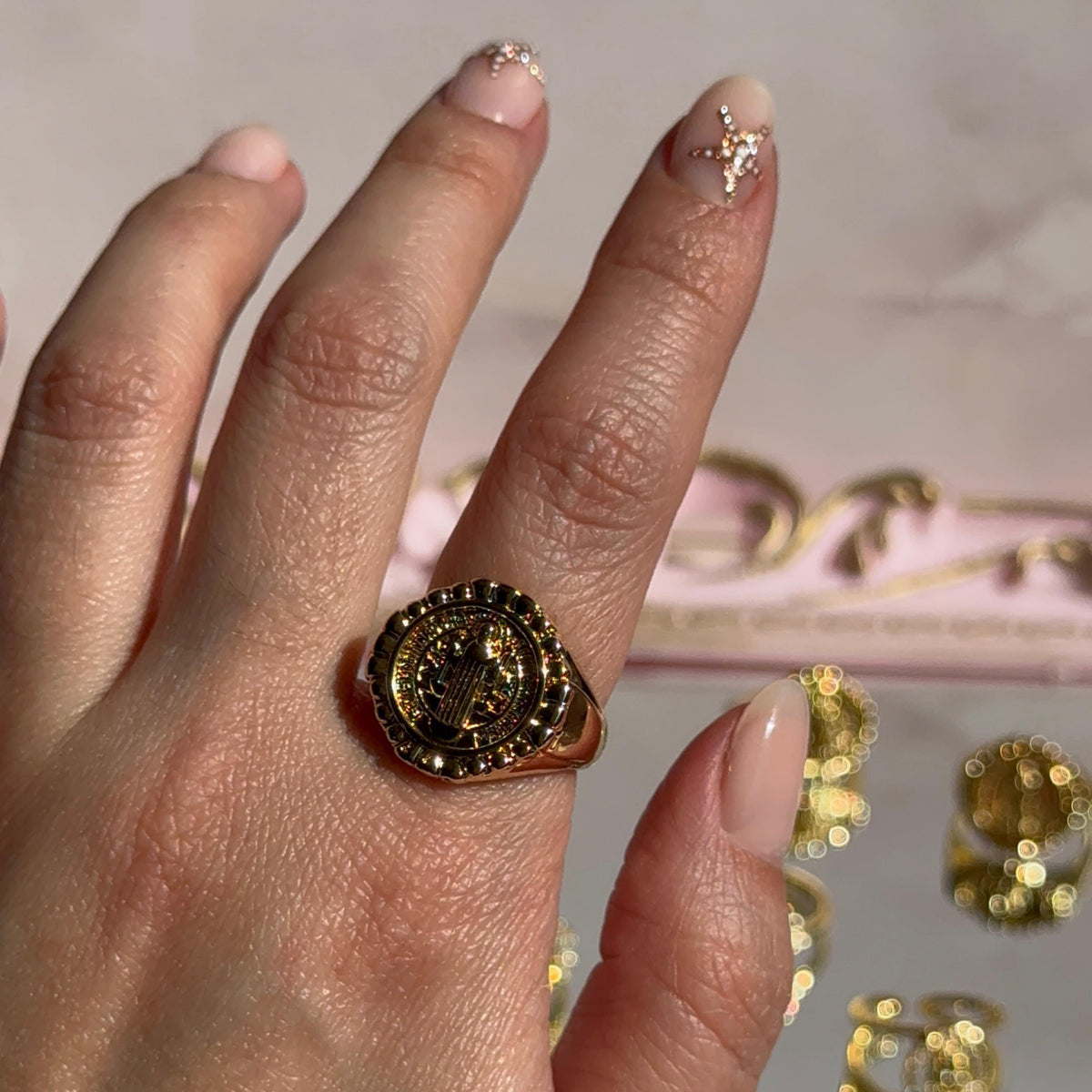 Anillo San Benito - Virgen de Guadalupe