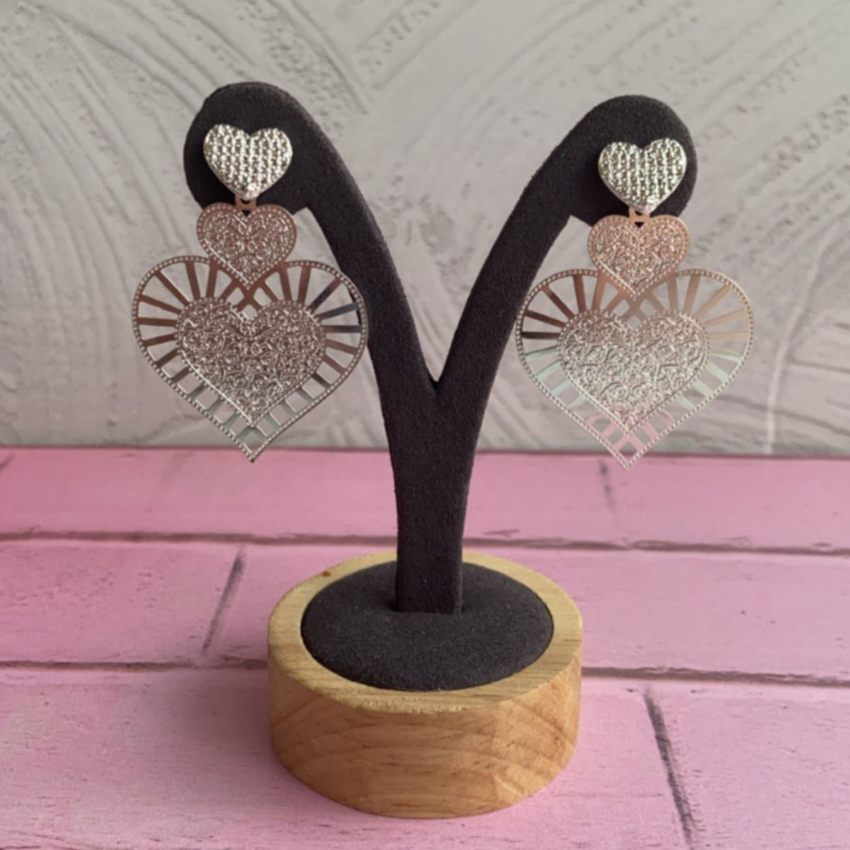 Aros Reina de Corazones