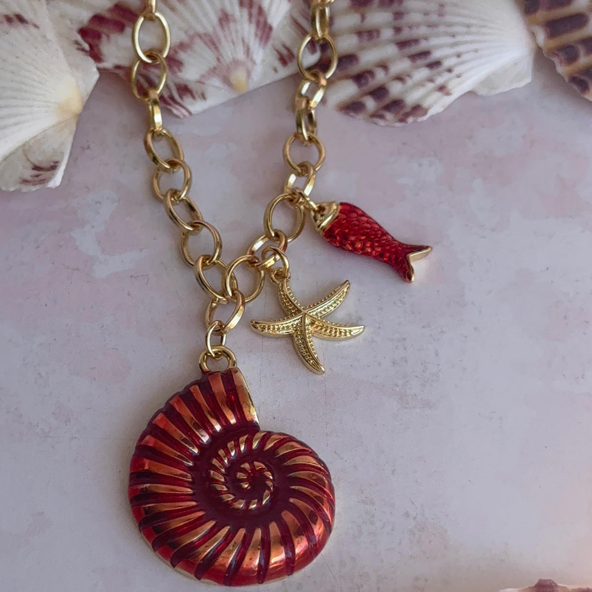 Collar Charms Marinos