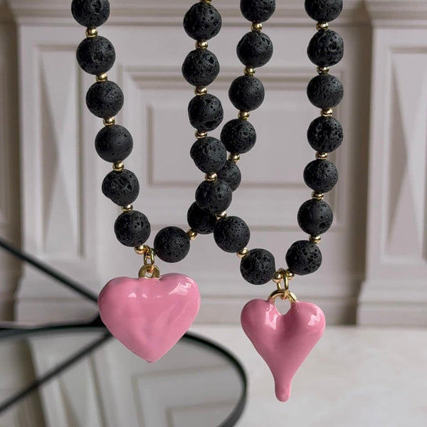 Collar Paula - Rosa