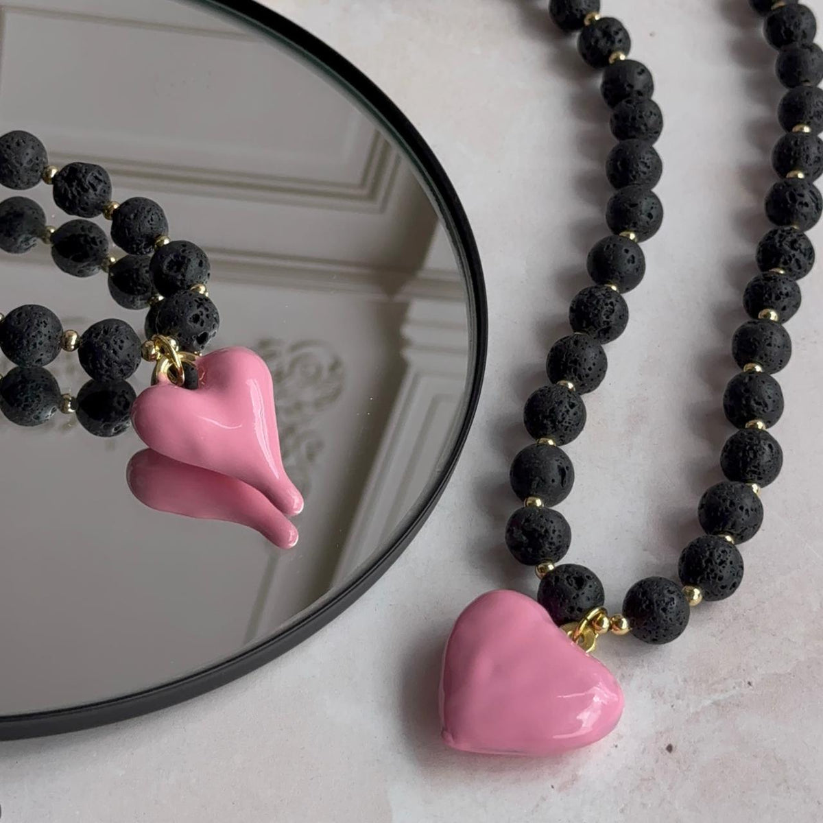 Collar Paula - Rosa