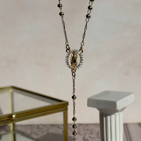 Collar Rosario Virgen de Guadalupe