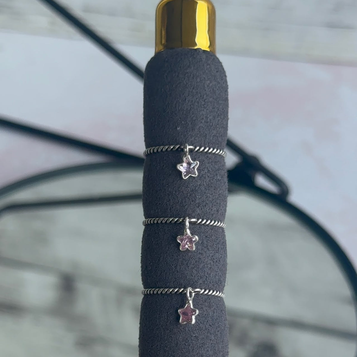 Anillo Estrella Colgante