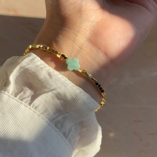 Pulsera Cruz Piedra
